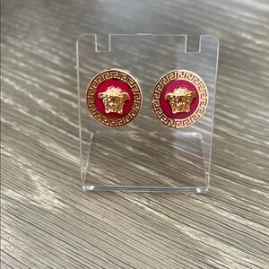 Versace Medusa Head Stud Earrings